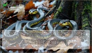 long-term population trends under climate scenarios