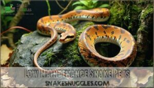 low maintenance snake pets