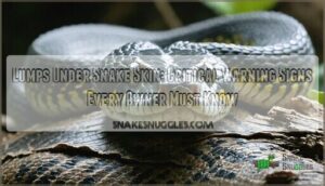 lumps under snakes skin