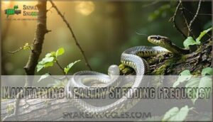 maintaining healthy shedding frequency