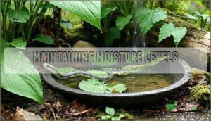 maintaining moisture levels