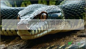 maintaining snake health