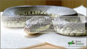 managing skin infections in captive eastern rat snakes