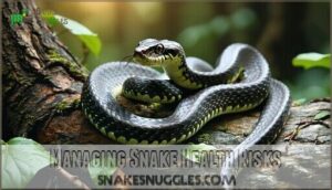 managing snake health risks