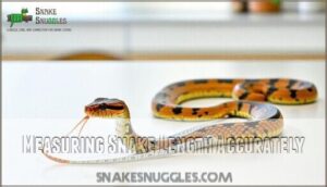 measuring snake length accurately