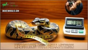 measuring your ball python