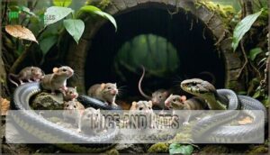 mice and rats