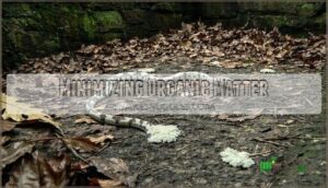 minimizing organic matter