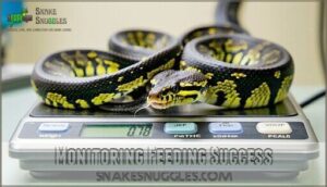 monitoring feeding success