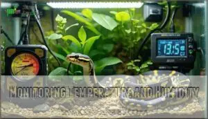 monitoring temperature and humidity
