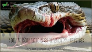 mouth rot and respiratory disease