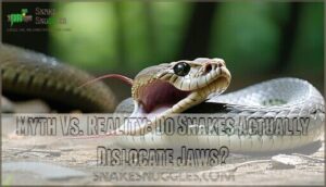 myth vs. reality: do snakes actually dislocate jaws