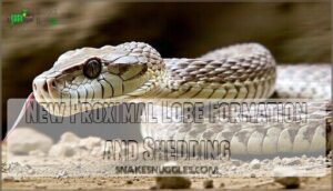 new proximal lobe formation and shedding