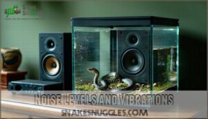 noise levels and vibrations