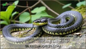 non venomous snake bites