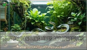 optimal handling times and schedules