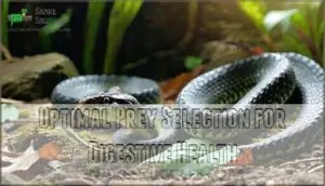 optimal prey selection for digestive health optimal prey selection for digestive health