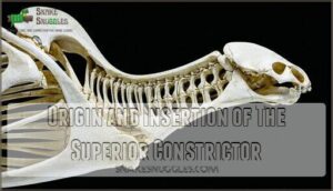 origin and insertion of the superior constrictor