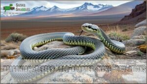 patagonian steppes: cold-adapted snake populations