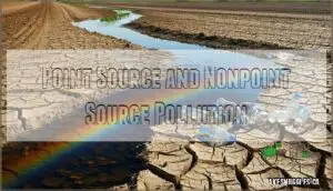point source and nonpoint source pollution