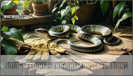 How Long After Feeding Handle Your Snake Safely? Expert Tips Inside!
