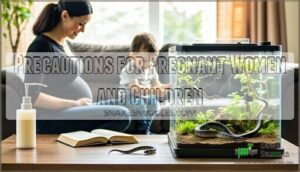 precautions for pregnant women and children