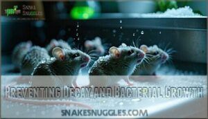 preventing decay and bacterial growth