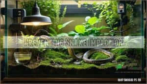 preventing snake impaction