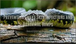 preventing snake skin infections and abnormal bumps preventing snake skin infections and abnormal bumps