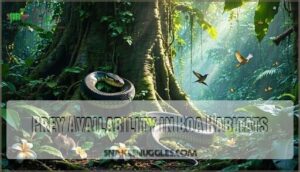 prey availability in boa habitats