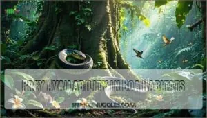 prey availability in boa habitats prey availability in boa habitats