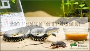 prey items and feeding schedule prey items and feeding schedule