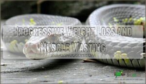 progressive weight loss and muscle wasting