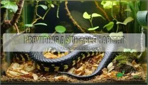 providing a suitable habitat providing a suitable habitat