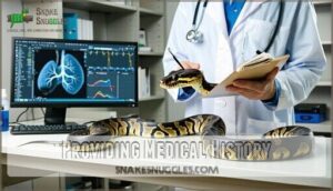 providing medical history