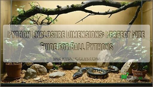 Python Enclosure Dimensions: Perfect Size Guide for Ball Pythons