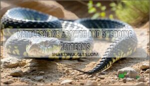 rattlesnake growth and shedding patterns