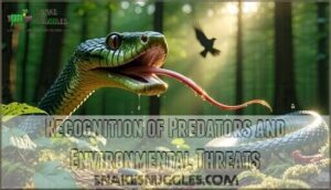 recognition of predators and environmental threats