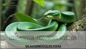 recognizing behavioral changes