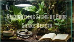 recognizing signs of poor snake health