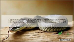 recognizing snake health issues