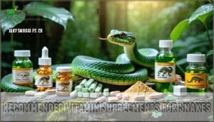 recommended vitamin supplements for snakes