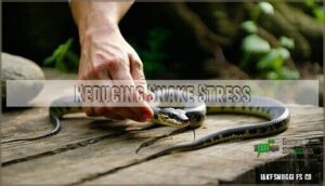 reducing snake stress