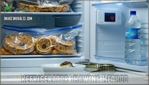 refrigerator thawing method