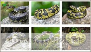 regional variations and subspecies