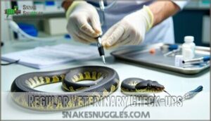 regular veterinary check-ups