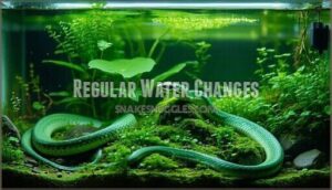 regular water changes
