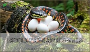 reproductive cycle of milk snakes