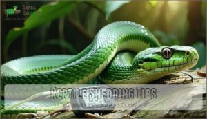 reptile shedding tips