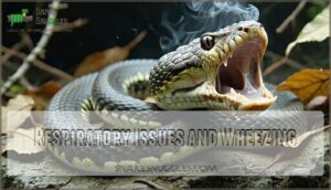 respiratory issues and wheezing